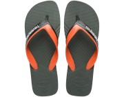 Chinelo Havaianas Dual - Verde Olive Atacado