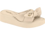 Tamanco Beira Rio Modare - Creme Atacado