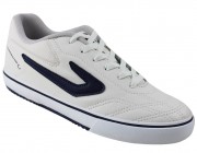Chuteira Topper Dominator III - Branco/Marinho  Atacado