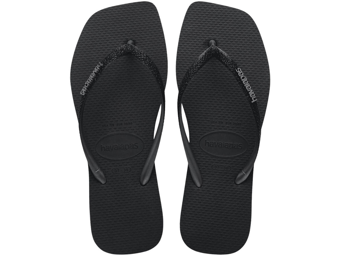 Chinelo Havaianas Slim Square sparkle