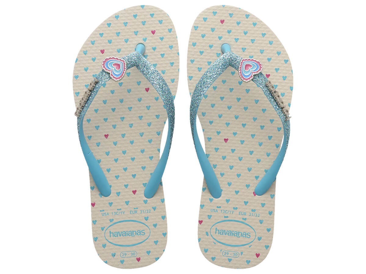 Chinelo Infantil Havaianas Kids Slim Glitter